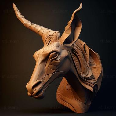 3D model Sericoceros (STL)